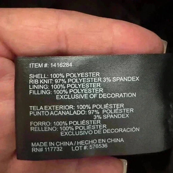 Gerry Men’s Insulated Bomber Winter Jacket Size XL In Black Color. - Picture 9 of 11